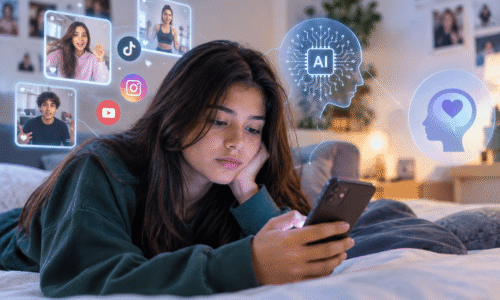 First Contact: How Online Influencers and AI Are Shaping Youth Mental Health